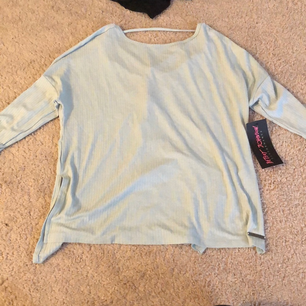 Sweater with back detail